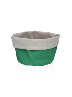 SILVIA GREEN-BLUE TEXTILE BASKET MODEL
