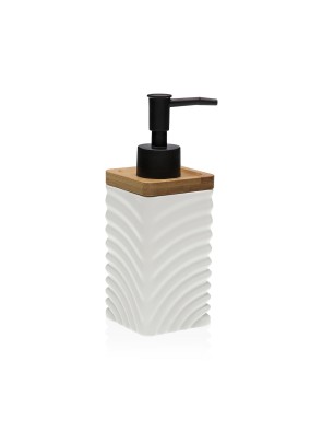DISTRIBUTEUR DE SAVON DE SALLE DE BAIN ONDA BLANC