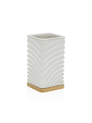 PORTE-BROSSE À DENTS DE SALLE DE BAIN ONDA BLANC