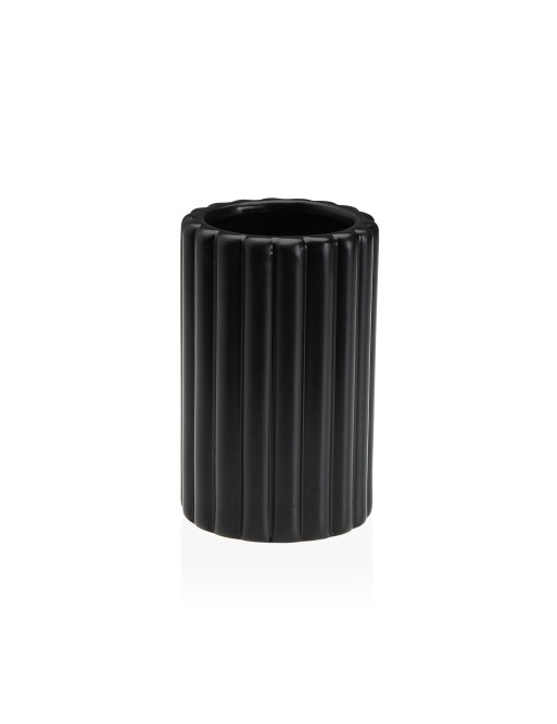 PORTACEPILLOS NEGRO MODELO ESTRIAS PORTACEPILLOS NEGRO MODELO ESTRIAS