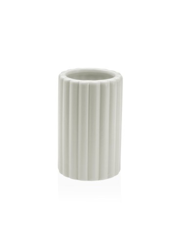 WHITE TOOTHBRUSH HOLDER MODEL STRIAS