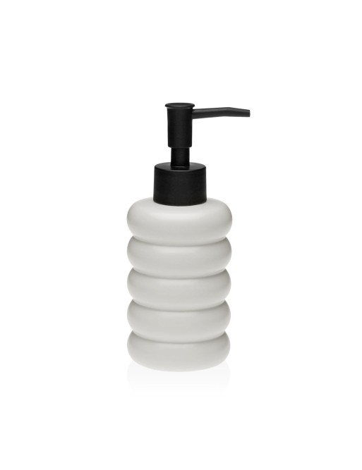 DISPENSADOR DE JABON DE BAÑO BLANCO MODELO CAROL