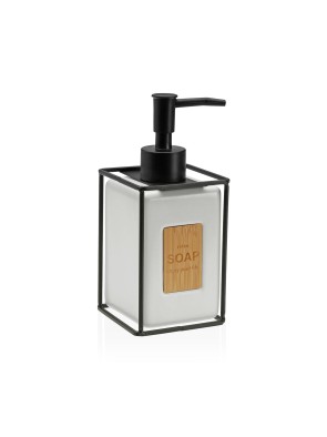 SAVON MODÈLE DISTRIBUTEUR DE SAVON DE BAIN BLANC