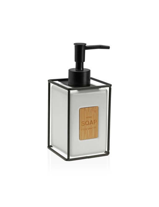 DISPENSADOR DE JABON DE BAÑO BLANCO MODELO SOAP