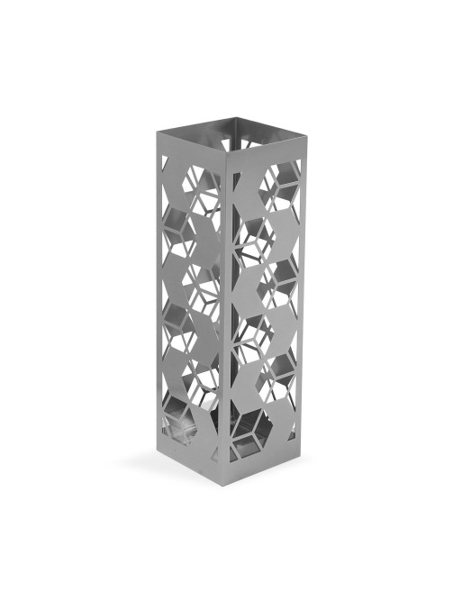 PARAGUERO DE METALICO PLATEADO MODELO HEXAGONAL PARAGUERO DE METALICO PLATEADO MODELO HEXAGONAL