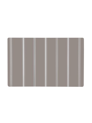 BROWN PLACEMAT OR SINGLE TABLECLOTH MODEL STRIPES AND LINES