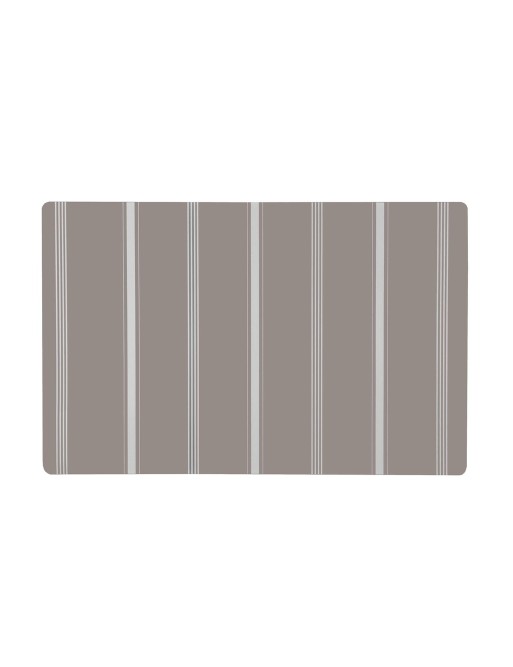 BRAUNES TISCHSET ODER EINZELNE TISCHDECKE MODELL STREIFEN UND LINIEN BRAUNES TISCHSET ODER EINZELNE TISCHDECKE MODELL STREIFEN UND LINIEN