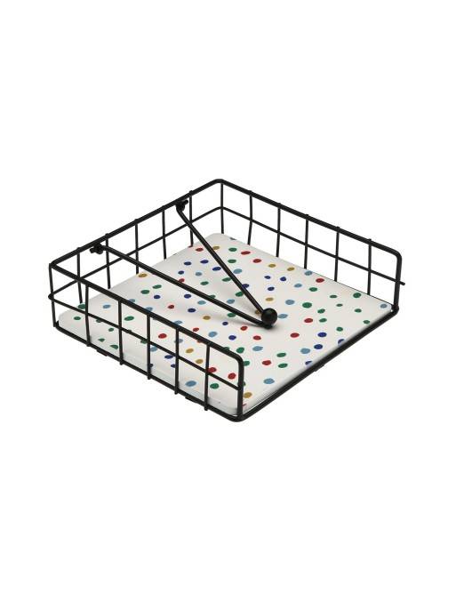 PORTE-SERVIETTE DE CUISINE MÉTALLISÉ MODÈLE CONFETTI PORTE-SERVIETTE DE CUISINE MÉTALLISÉ MODÈLE CONFETTI