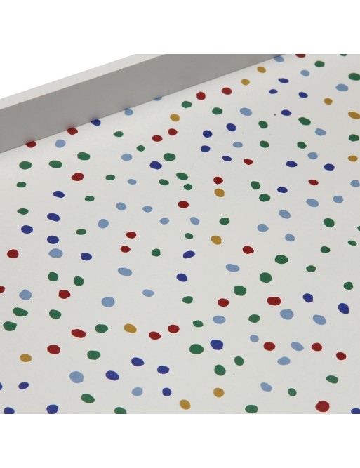 PLATEAU ALIMENTAIRE RECTANGULAIRE EN BOIS MODÈLE CONFETTI PLATEAU ALIMENTAIRE RECTANGULAIRE EN BOIS MODÈLE CONFETTI