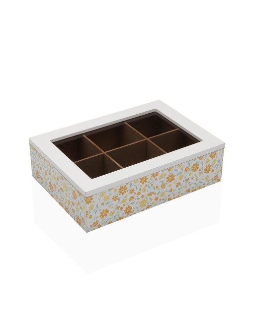 CAJA PARA TE DE MADERA MODELO NIVORA