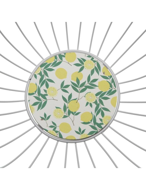 WEISSE OBSTSCHALE ODER KORB MODELL ZITRONEN