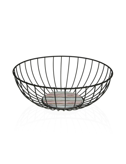 FRUTERO O CESTA METALICA NEGRA MODELO LIGNE FRUTERO O CESTA METALICA NEGRA MODELO LIGNE