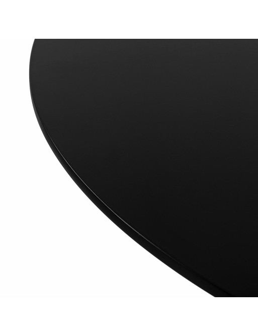 TABLE NOIRE LIA 120 CM TABLE NOIRE LIA 120 CM