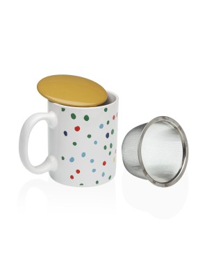 TAZA PARA INFUSIONES MODELO CONFETTI