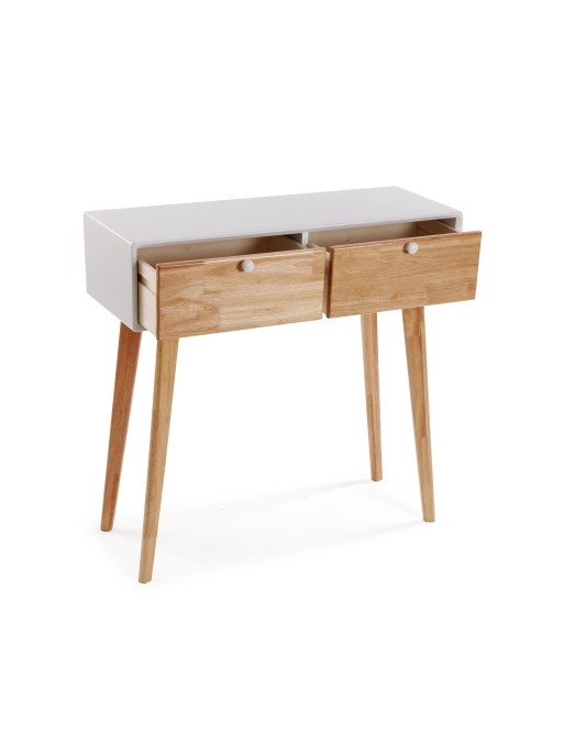 ENTRANCE TABLE OR CONSOLE WITH 2 DRAWERS MODEL LEILA 79.5 CM