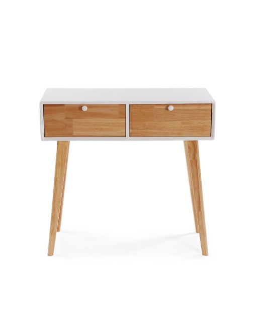 ENTRANCE TABLE OR CONSOLE WITH 2 DRAWERS MODEL LEILA 79.5 CM