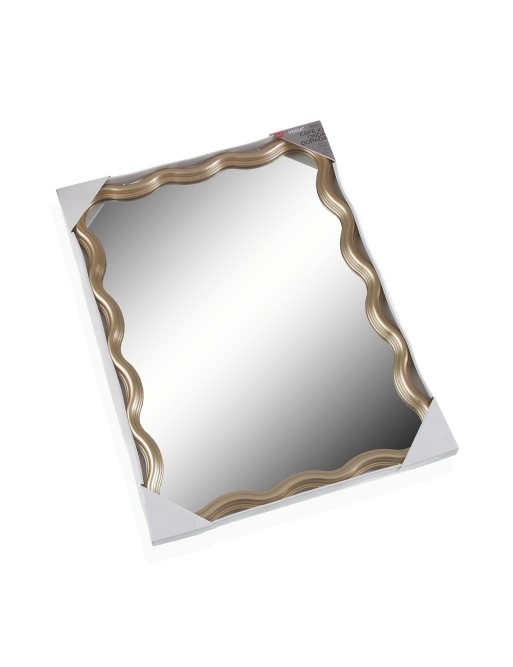 GOLD CURVES WALL MIRROR MODEL