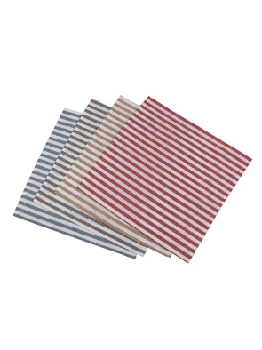 FOUR 50x50 CM KITCHEN TOWELS MODEL WITH STRIPES