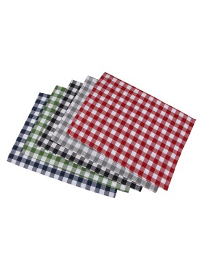 FOUR 50x70 CM KITCHEN TOWELS MODEL WITH SQUARES