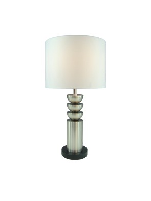 TABLE LAMP MODEL FOUNTAIN SILVER