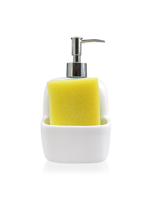 DISTRIBUTEUR DE SAVON DE CUISINE BLANC MODÈLE WAX DISTRIBUTEUR DE SAVON DE CUISINE BLANC MODÈLE WAX