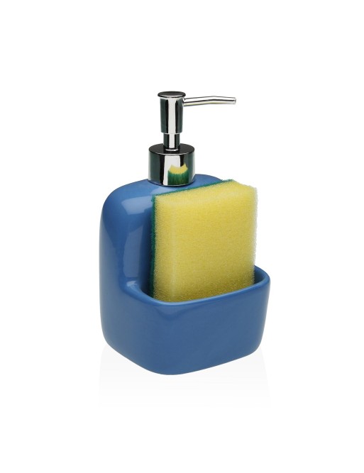 DISTRIBUTEUR DE SAVON AVEC SUPPORT MODÈLE BLEU