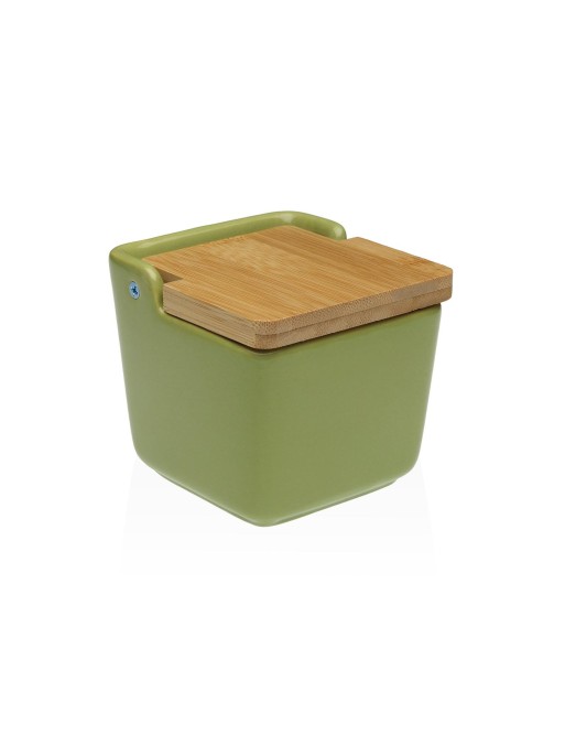 SALERO DE COCINA PEQUEÑO MODELO VERDE