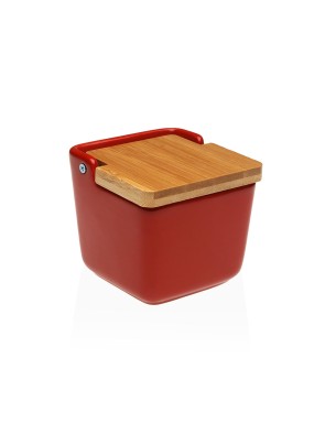 SMALL KITCHEN SALT SHAKER RED MODEL