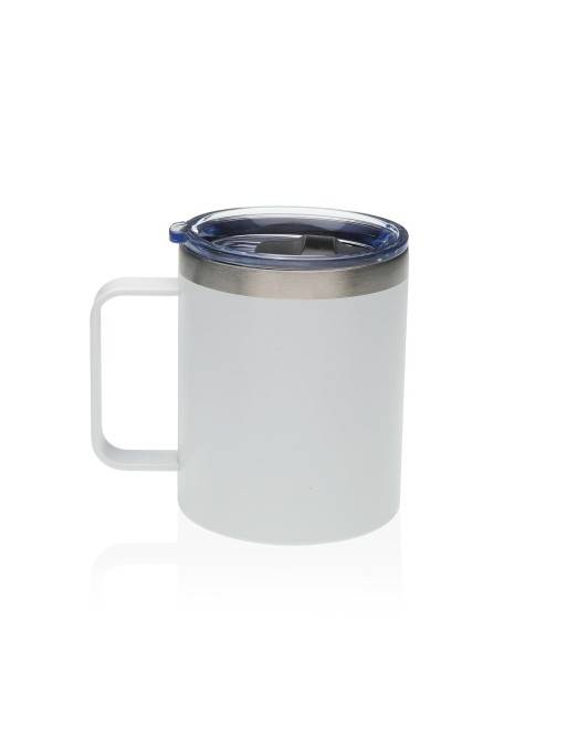 MUG ISOTHERME BLANC DE 350 ML
