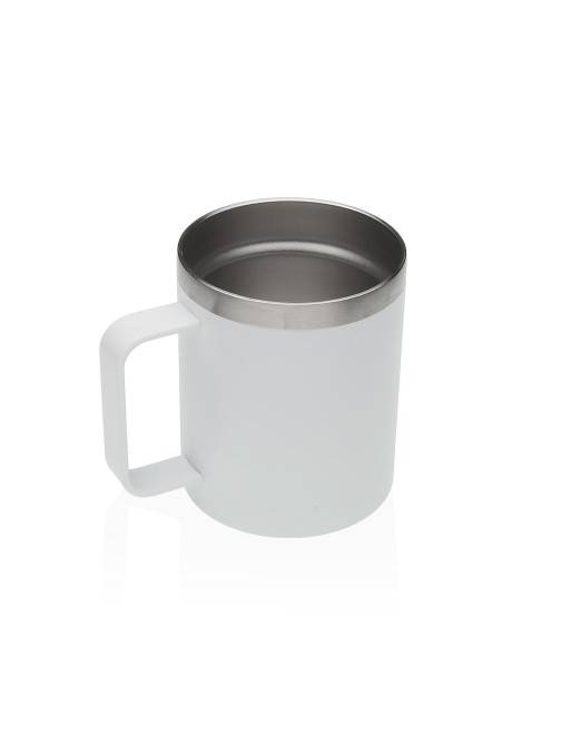 MUG ISOTHERME BLANC DE 350 ML