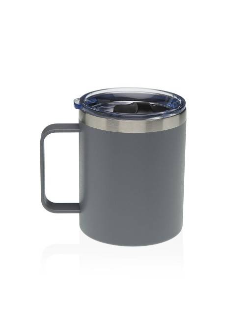 TAZA TÉRMICA GRIS DE 350 ML