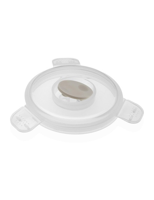 ENSEMBLE DE TASSE À NOURRITURE AVEC CUILLÈRE COULEUR CRÈME MODÈLE VIKI