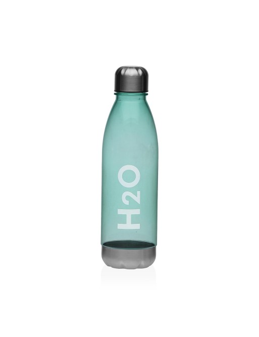PLASTIC BOTTLE WITH STEEL CAP MODEL H2O MINT