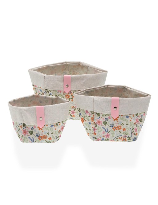 SET OF 3 SQUARE BASKETS AMAYA MODEL