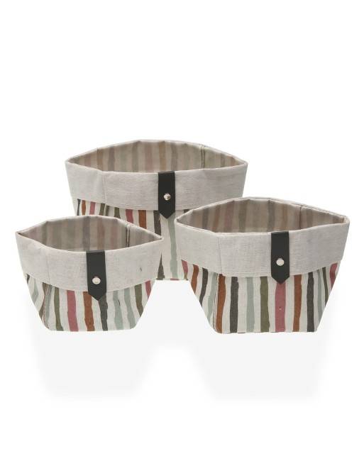 SET OF 3 SQUARE BASKETS ETERNAL MODEL SET OF 3 SQUARE BASKETS ETERNAL MODEL