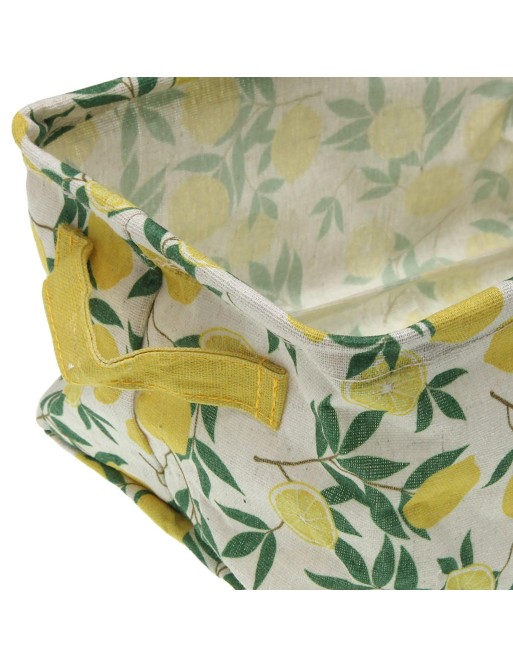 SET DE 3 CESTAS RECTANGULARES MODELO CITRO