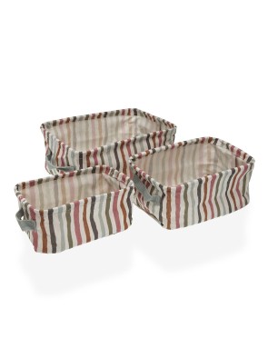 SET OF 3 RECTANGULAR BASKETS MODEL ETERNA