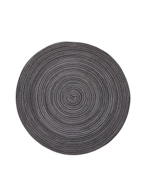 GREY ROUND PLACEMAT OR PLACEMAT MODEL