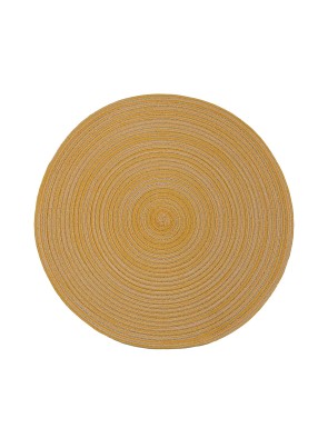 TISCHSET ODER TISCHSET MODELL YELOW RUND