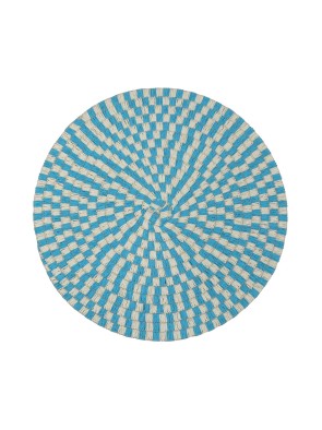 TISCHSET ODER TISCHSET MODELL NATURBLAU