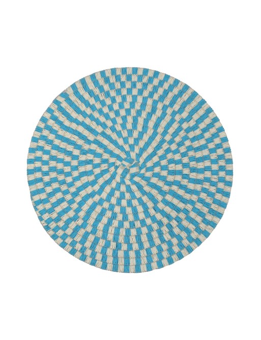 TISCHSET ODER TISCHSET MODELL NATURBLAU