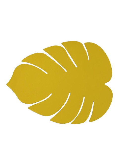 NAPPERON FEUILLE JAUNE OU MODÈLE NAPPERON