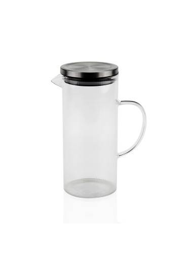 BOROSILICATE GLASS AND STEEL JUG 1400ML