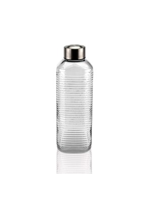 KLARGLASFLASCHENLINIEN MIT STAHLVERSCHLUSS 1000ML