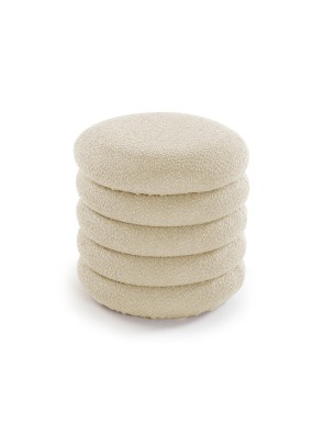 LISETH BLANC MODÈLE HOUPPETTE DE RANGEMENT