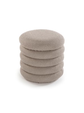 BLISETH LIGHT BROWN PUFF WITH STORAGE MODEL