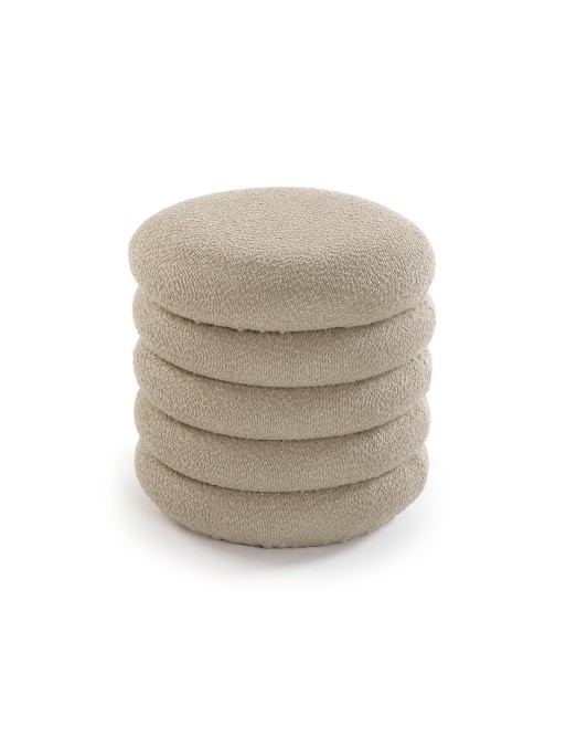 LISETH BEIGE MODÈLE RANGEMENT PUFF