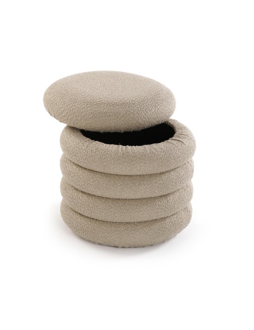 LISETH BEIGE MODEL AUFBEWAHRUNGSPUFF