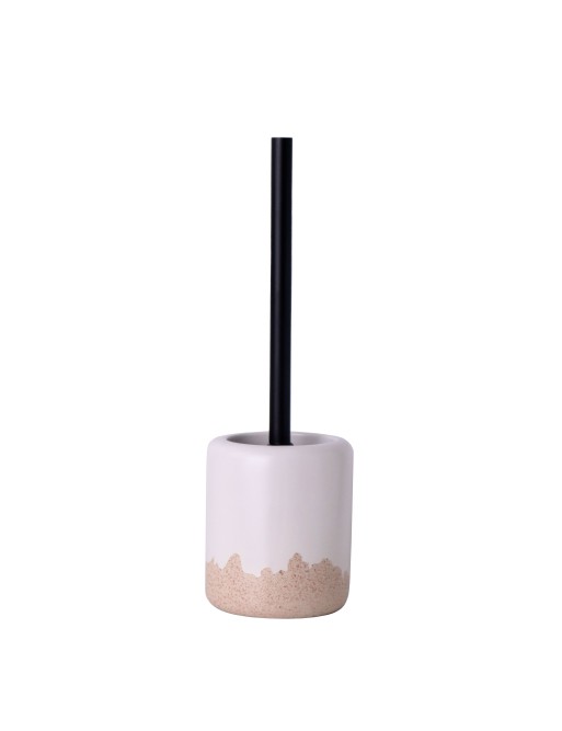 DOUBLE BEIGE BATHROOM TOILET BRUSH HOLDER DOUBLE BEIGE BATHROOM TOILET BRUSH HOLDER