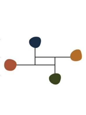 WALL COAT RACK WITH 4 HANGERS MODEL VIVAR